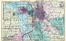 Map 005, Santa Clara, San Jose, Braly, Jefferson, Jackson, Cambrian Pioneer, Oak Grove, Pala, Milliken, Santa Clara County 1876